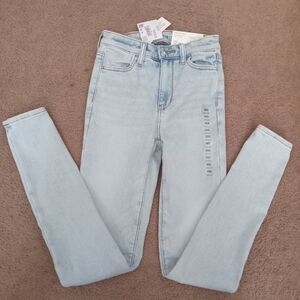 NWT American Eagle high rise Legging next level stretch Light Blue SZ 23X28 .000
